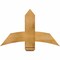Ekena Millwork Bellingham Rough Sawn Timber Gable Bracket, Western Red Cedar, 36"W x 23"H x 4"D x 6"F, 15/12 Pitch GBW036X23X0406BEL00RWR - alternate 1